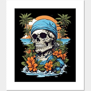 Pirate Skull Posters and Art